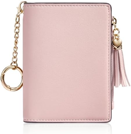 Amazon.com: Women Slim Leather Card Case Holder Small Wallet Cute